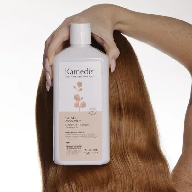 שמפו טיפולי נגד קשקשים והרגעת קרקפת רגישה | SCALP CONTROL
