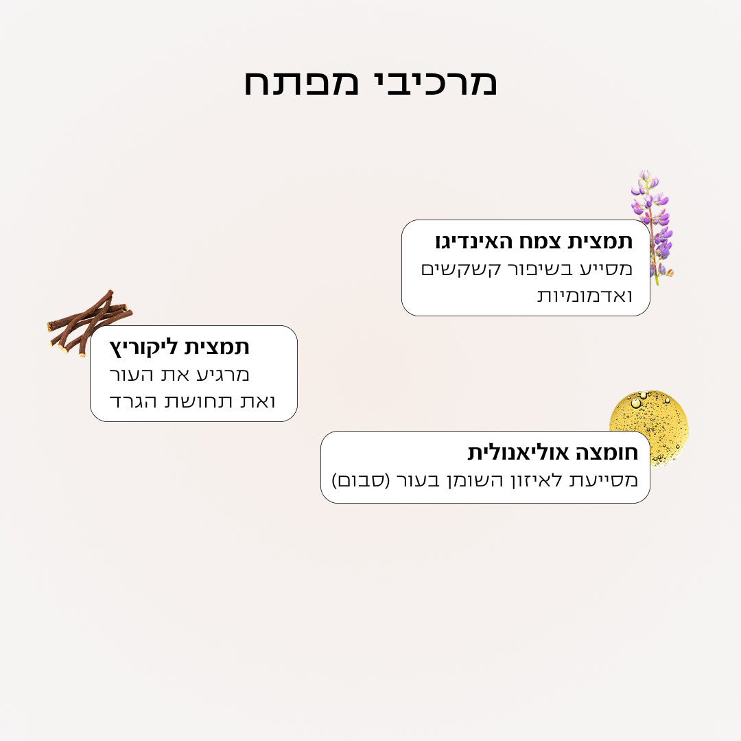 קרם פנים טיפולי לעור פנים אדמומי ומגורה | SEBO CONTROL (T-Zone)